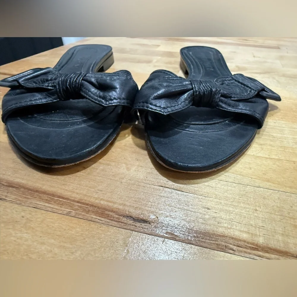 Givenchy Black Bow Sandals - Picture 5 of 8